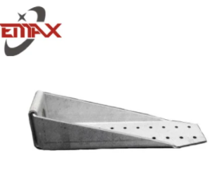 Perfuração de placa de zinco aluminizado