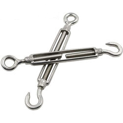 Fivela de aço inoxidável da volta do gancho do RUÍDO 1480 dos encaixes da corda de fio do tensor