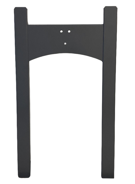 Base de aço calibre 20 para equipamentos médicos