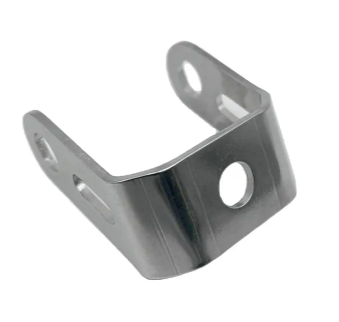 Serviço de corte a laser OEM de precisão Suporte de chapa metálica de aço inoxidável de 3 mm de espessura que dobra a fabricação de chapa metálica personalizada