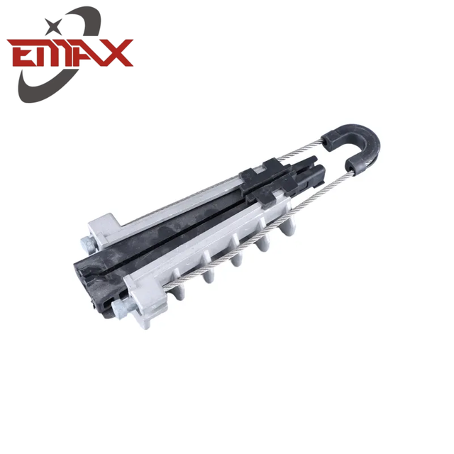 Grampos de tensão isolantes de cunha de alumínio para transformadores de energia e acessórios de linha