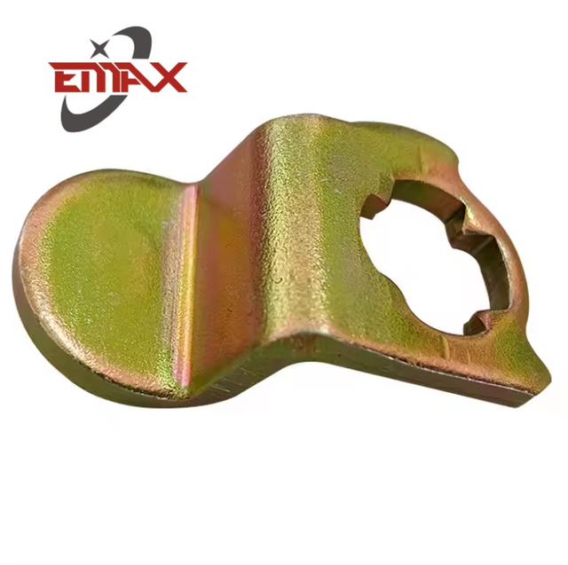 Peças de estampagem de cromato amarelo e zinco de fabricação de metal personalizado