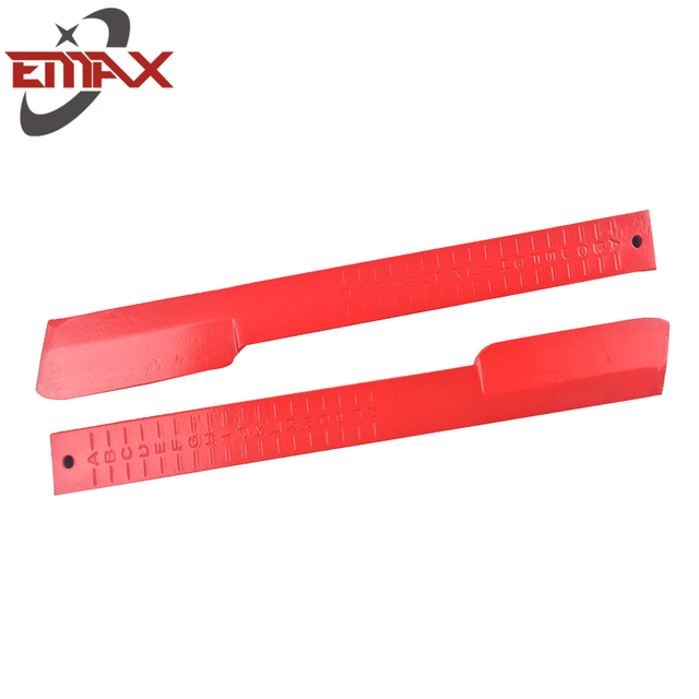 Companheiro de cuidado de gramado de precisão: peças em escala alfabética com marcações de medição