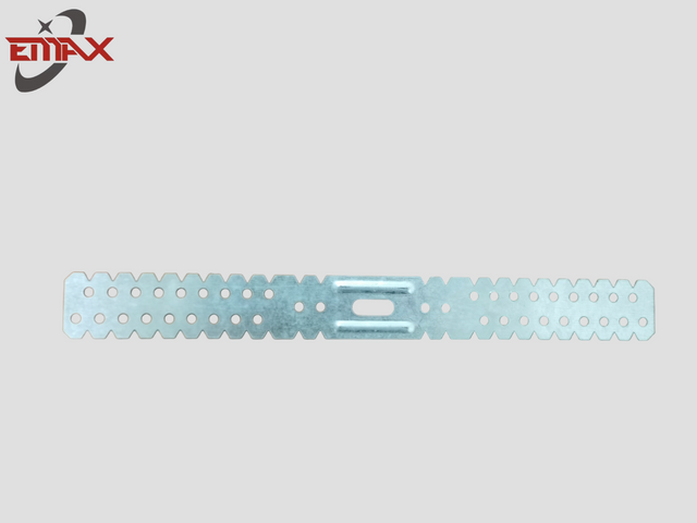 Peças de estampagem de metal OEM personalizadas suportes de fixação pré-galvanizados para drywall