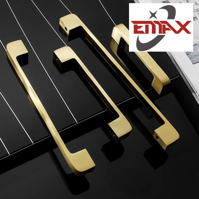 Maçanetas de porta de latão de cobre sólido por atacado