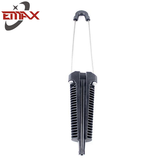 Wedge ancorando sem saída de suspensão de tensão de tensão para o cabo de gota óptica