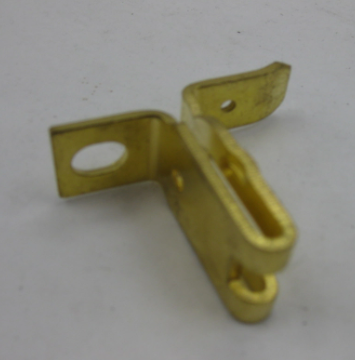 Peça de metal de estampagem progressiva de aço inoxidável OEM componente eletrônico ventilador ar condicionado