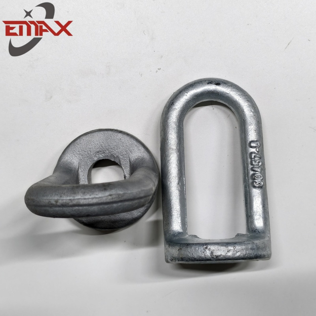 Preços de fábrica anéis de porcas parafusos de anel de anel oval de elevação de oleosos Acessórios da linha de transmissão de porcas de olho