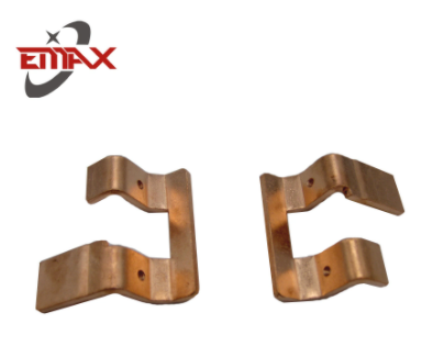 Peças sobressalentes eletrônicas de cobre de estampagem de metal OEM de fabricante chinês para aparelhos elétricos