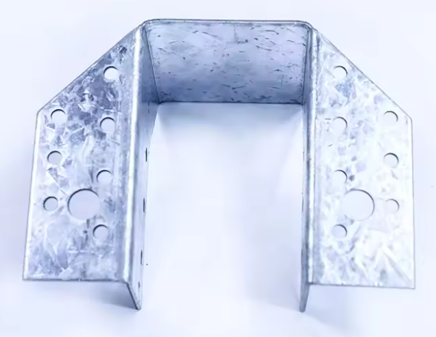 Suporte de aço do suporte do conector de madeira de aço carbono personalizado