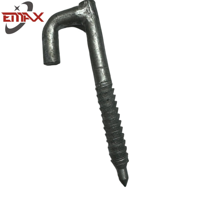 Suporte a gancho de acionamento Grampos de fios de gama postes de utilidade e edifícios