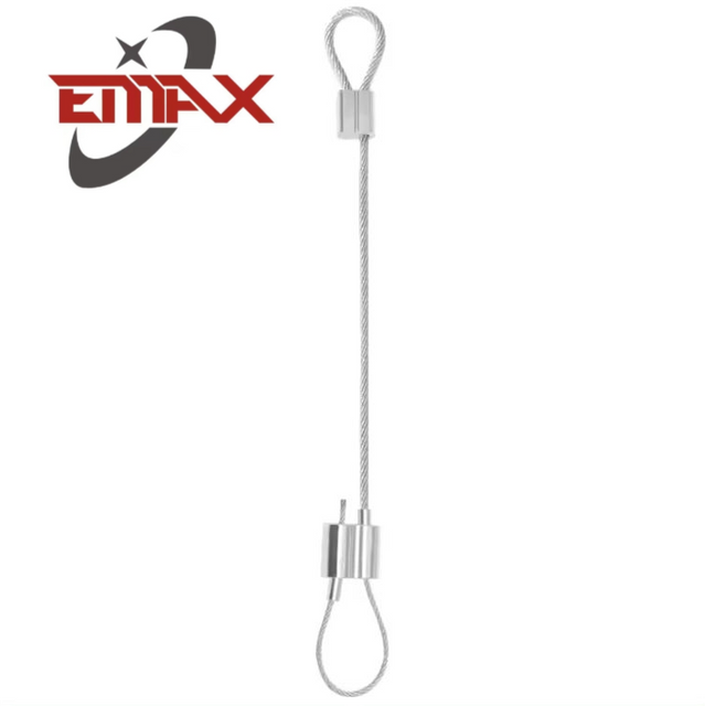 Lâmpada de suspensão ajustável do teto da corda de fio de aço inoxidável com montagem