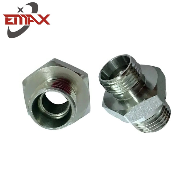 Acessórios comuns de maquinaria agrícola de transição hidráulica de aço carbono