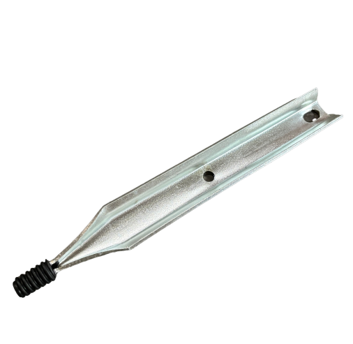 Pino superior do pólo do eixo do isolador galvanizado por imersão a quente para serviço pesado