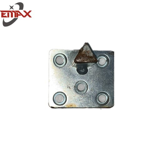 Placas de base personalizáveis ​​de carbono e aço inoxidável para aplicações de construção