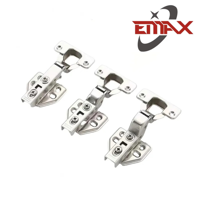 Porta e janela com dobradiça hidráulica de amortecimento de rebite espessada e espessada