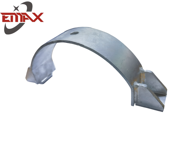 Fixador semicírculo soldado de metal galvanizado por imersão a quente personalizado