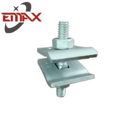 Ferragem de linha de poste aéreo galvanizado por imersão a quente / braçadeira de amarração de cabo Dacromet D