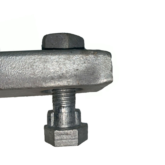 Braçadeira de cabo de 3 parafusos com parafuso sextavado para linhas de energia