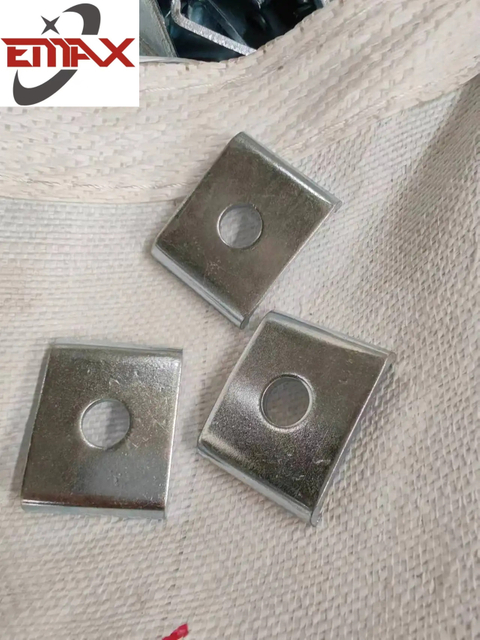 O grampo de aço inoxidável resistente do tubo do suporte de U prende o hardware do suporte da tubulação