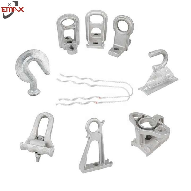 Acessórios de energia elétrica galvanizados quentes hardware de linha de pólo