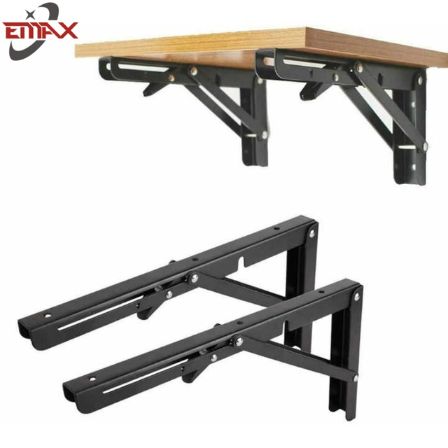 Suporte para suporte de prateleira de hardware de cozinha Suporte de móveis para mobília pesada para colchetes de ferro fundido para serviço fundido