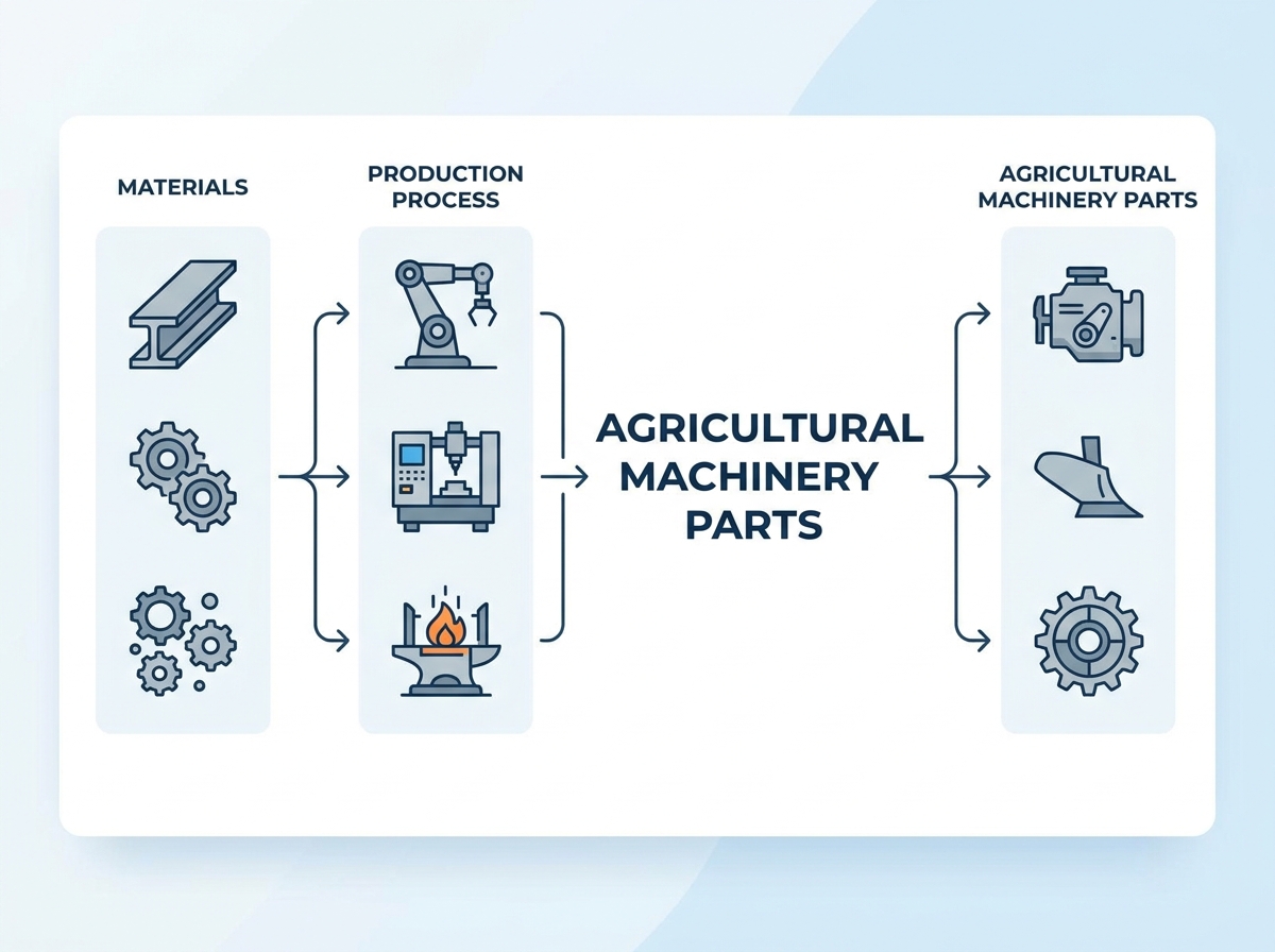 Fabrica&ccedil;&atilde;o de pe&ccedil;as para m&aacute;quinas agr&iacute;colas