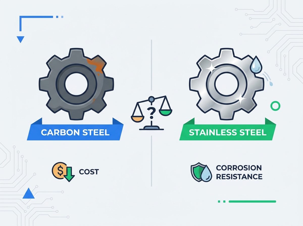 Compara&ccedil;&atilde;o entre a&ccedil;o carbono e a&ccedil;o inoxid&aacute;vel